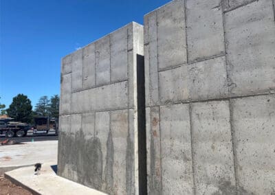 Concrete foundation